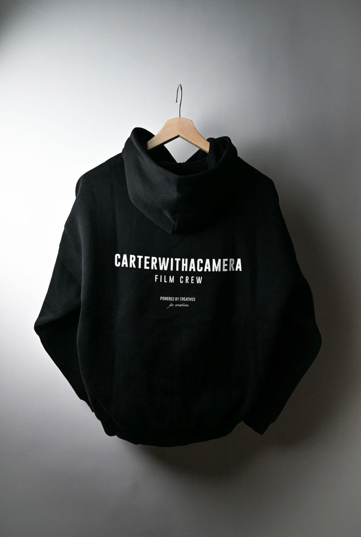 BLACK FILM CREW HOODIE