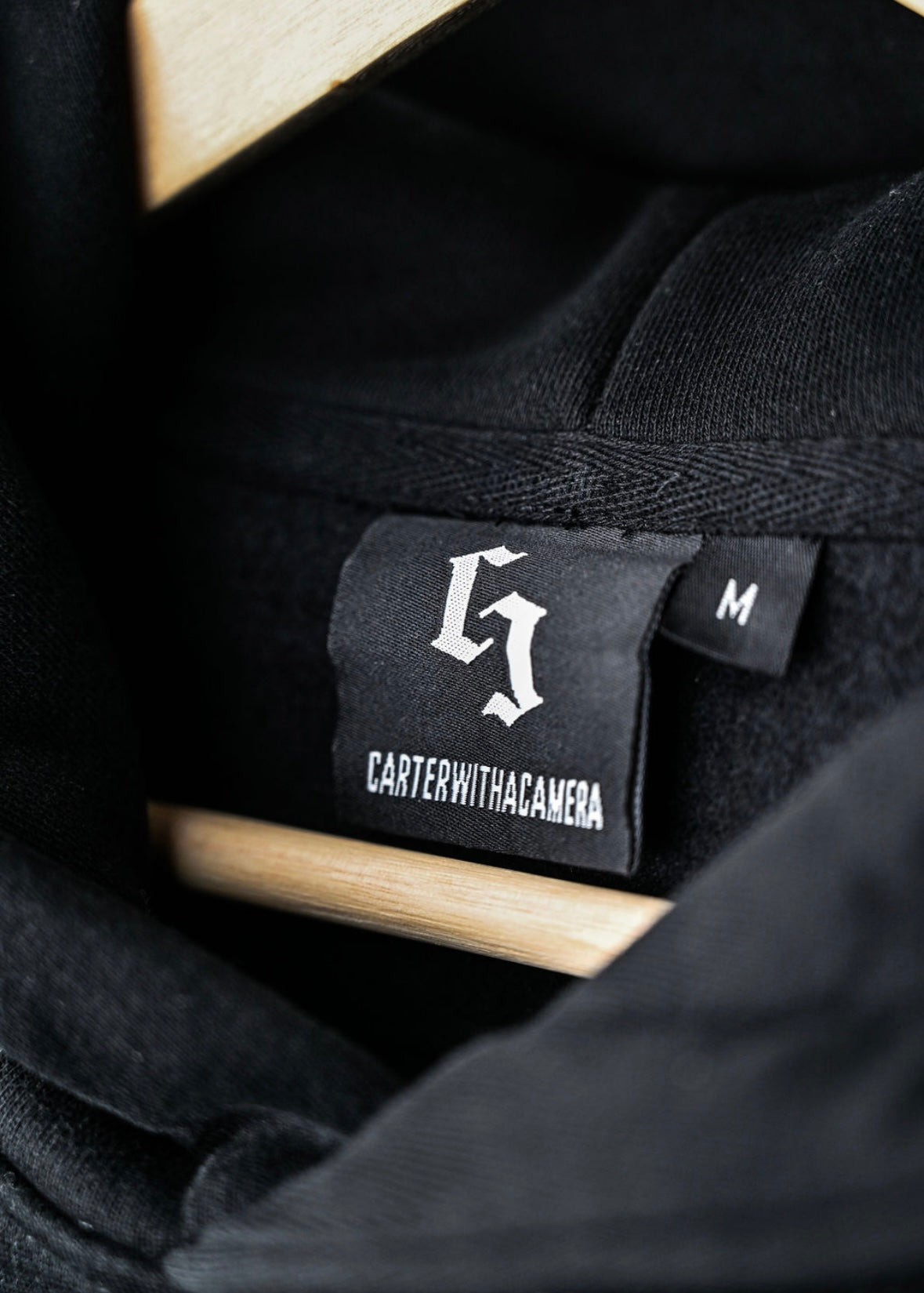 BLACK FILM CREW HOODIE